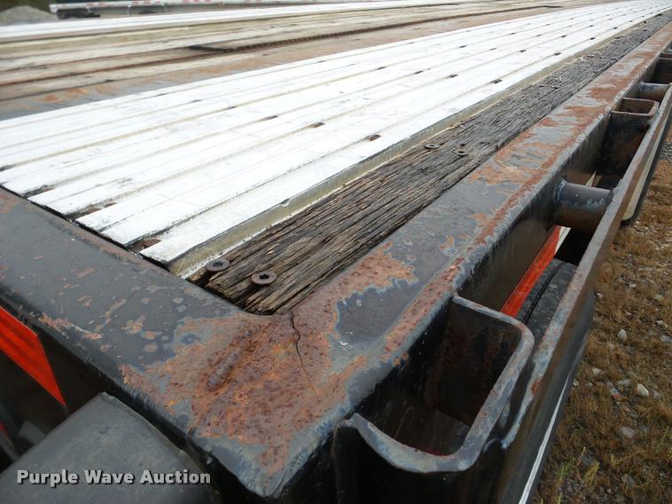 image for item DA8984 1997 Transcraft TL2000 W2 flatbed trailer