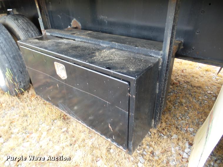 image for item DA8984 1997 Transcraft TL2000 W2 flatbed trailer