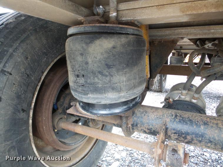 image for item DA8985 1995 Benson flatbed trailer