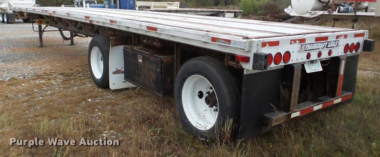 image for item DA8986 1998 Transcraft Eagle W2 flatbed trailer