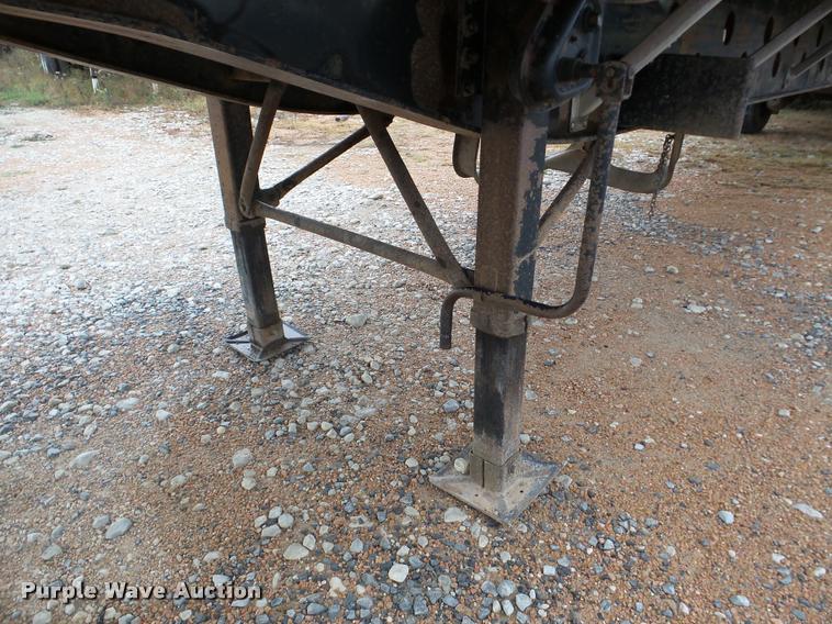 image for item DA8986 1998 Transcraft Eagle W2 flatbed trailer