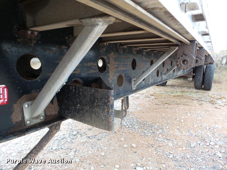 image for item DA8986 1998 Transcraft Eagle W2 flatbed trailer