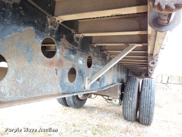 image for item DA8986 1998 Transcraft Eagle W2 flatbed trailer