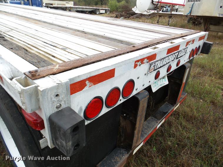 image for item DA8986 1998 Transcraft Eagle W2 flatbed trailer