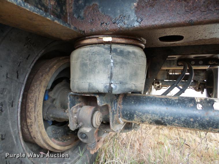 image for item DA8986 1998 Transcraft Eagle W2 flatbed trailer