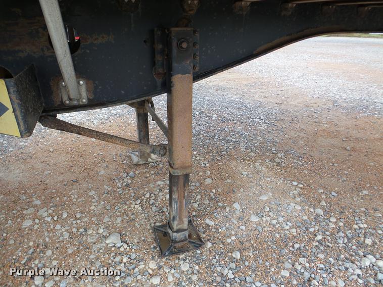 image for item DA8986 1998 Transcraft Eagle W2 flatbed trailer