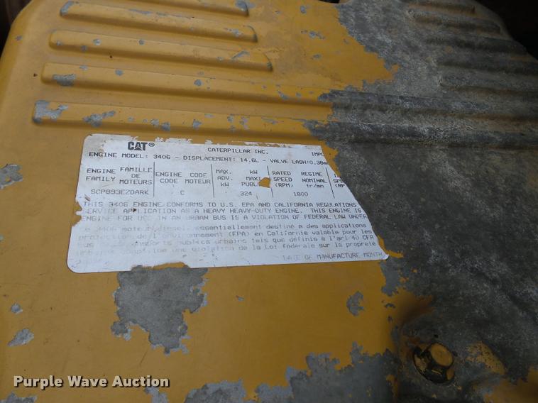 image for item DA8987 1996 Peterbilt 379 semi truck