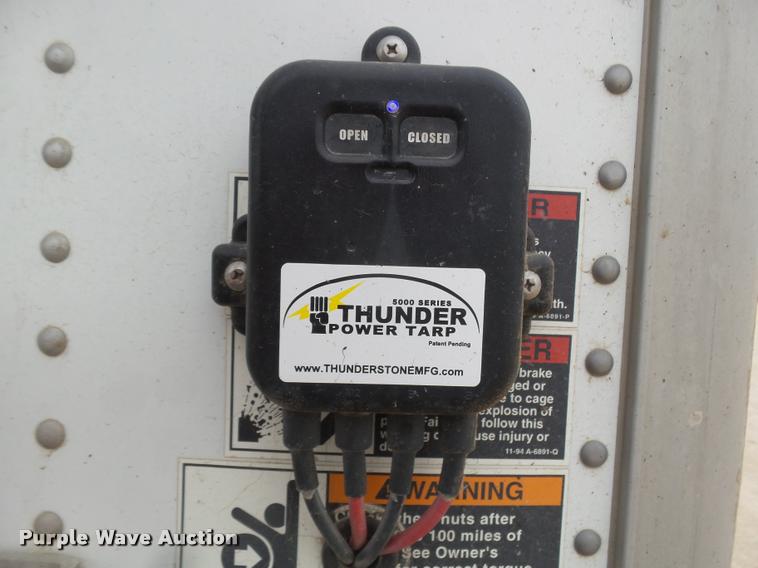 image for item DB1757 2001 Wilson DWH-400 double hopper grain trailer