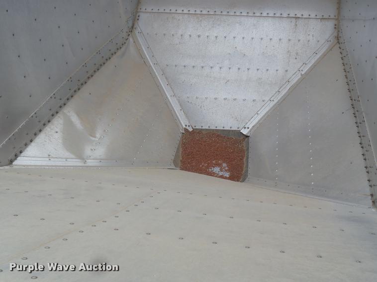 image for item DB1757 2001 Wilson DWH-400 double hopper grain trailer