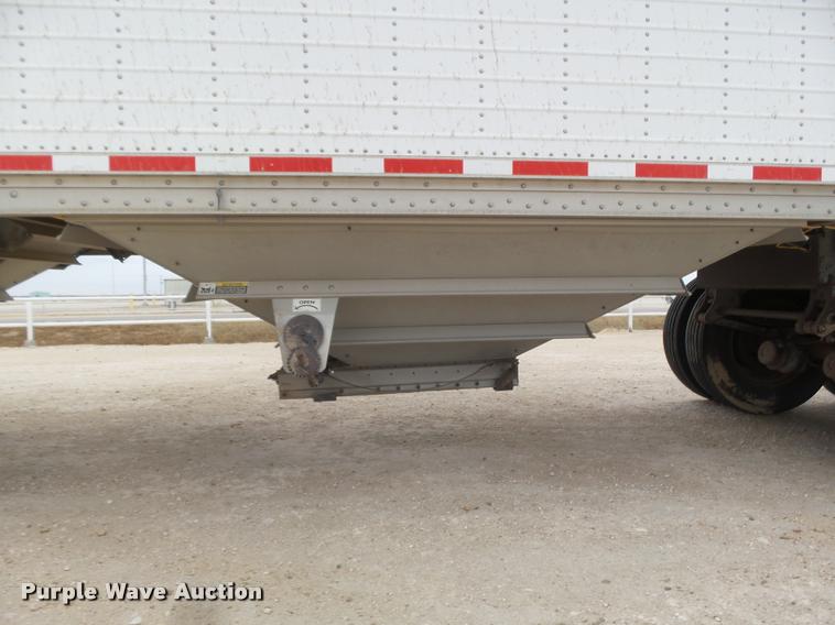 image for item DB1757 2001 Wilson DWH-400 double hopper grain trailer