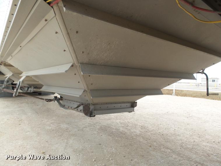 image for item DB1757 2001 Wilson DWH-400 double hopper grain trailer