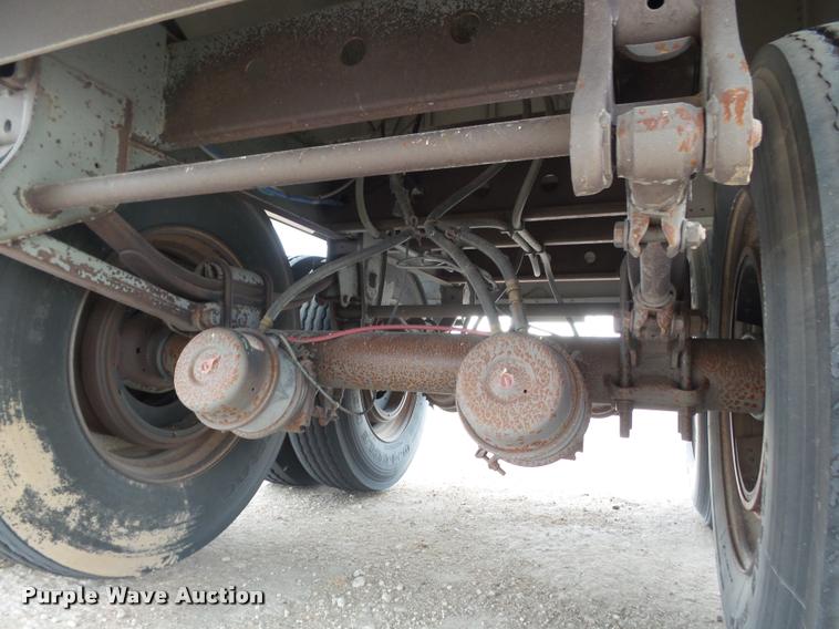 image for item DB1757 2001 Wilson DWH-400 double hopper grain trailer