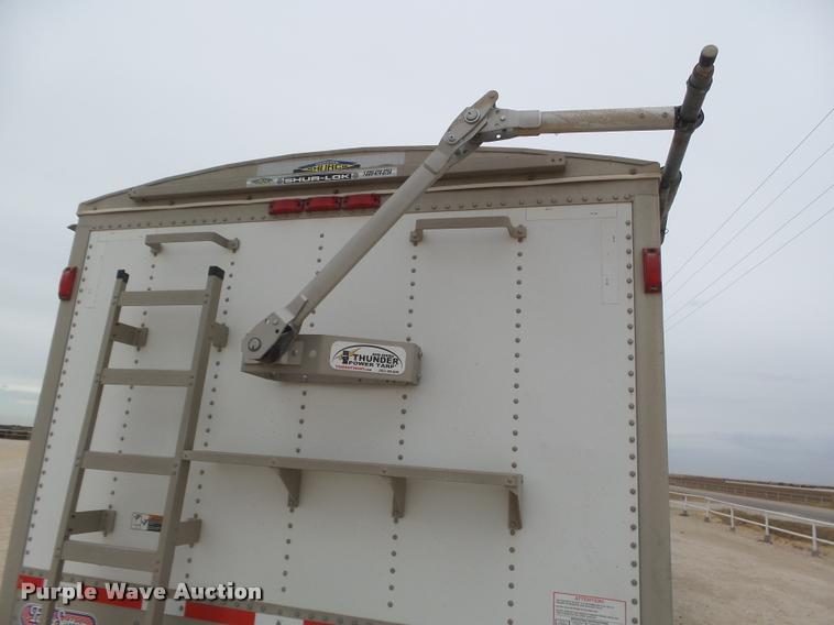 image for item DB1757 2001 Wilson DWH-400 double hopper grain trailer