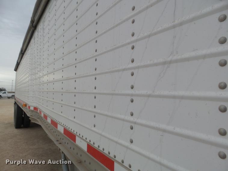 image for item DB1757 2001 Wilson DWH-400 double hopper grain trailer