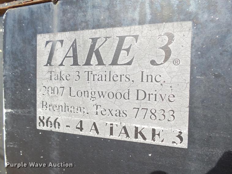 image for item DB4576 2003 Take 3 car carrier trailer