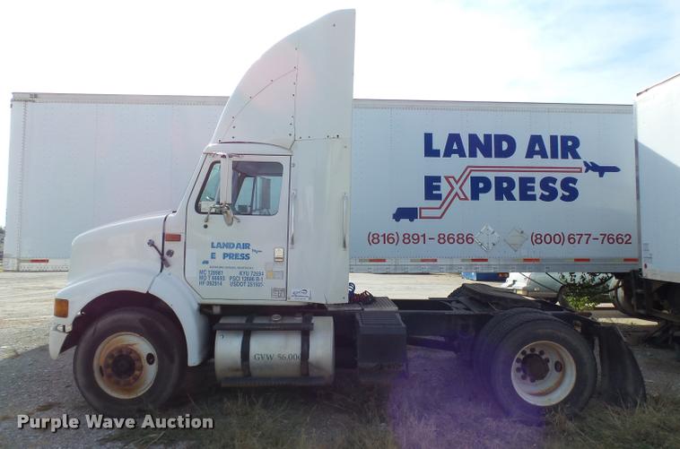 image for item DB4578 1998 International 8100 semi truck