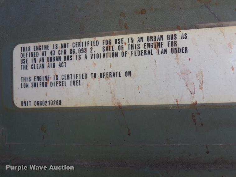 image for item K1039 1995 Freightliner FLD truck cab and chassis