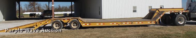 image for item K5560 1997 Holden HDD36225 drop deck equipment trailer