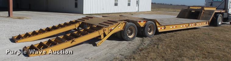 image for item K5560 1997 Holden HDD36225 drop deck equipment trailer