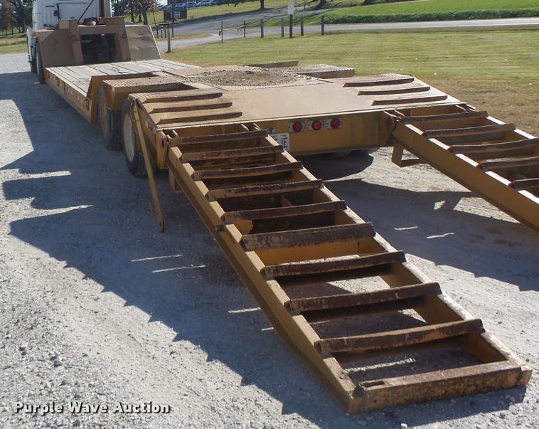 image for item K5560 1997 Holden HDD36225 drop deck equipment trailer