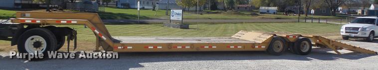 image for item K5560 1997 Holden HDD36225 drop deck equipment trailer