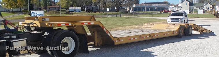 image for item K5560 1997 Holden HDD36225 drop deck equipment trailer