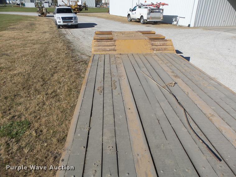 image for item K5560 1997 Holden HDD36225 drop deck equipment trailer