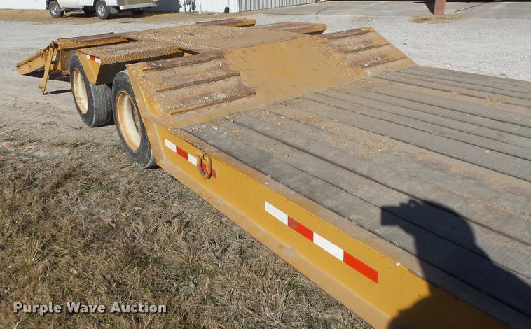 image for item K5560 1997 Holden HDD36225 drop deck equipment trailer
