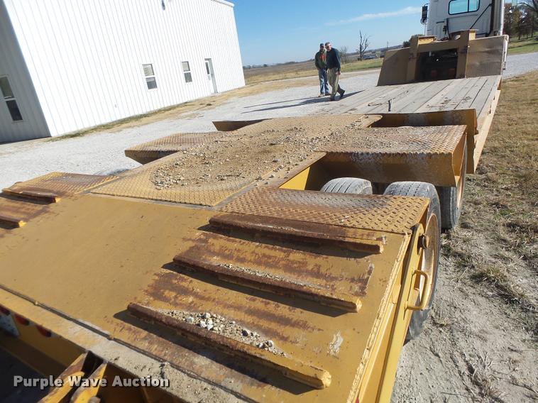 image for item K5560 1997 Holden HDD36225 drop deck equipment trailer