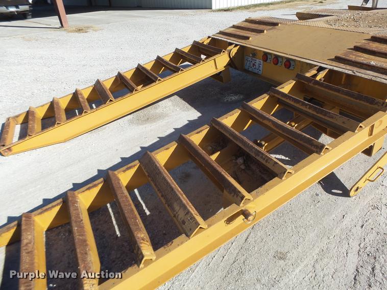 image for item K5560 1997 Holden HDD36225 drop deck equipment trailer