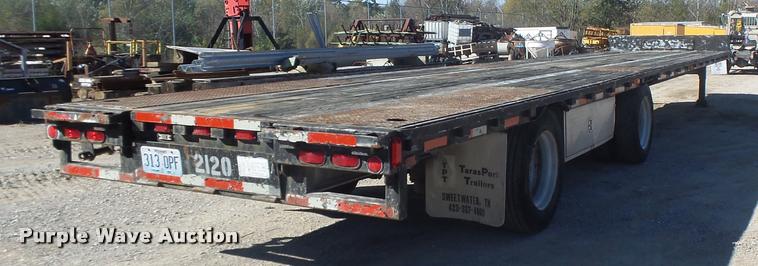 image for item K5583 1997 Tarasport drop deck trailer