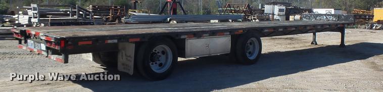 image for item K5583 1997 Tarasport drop deck trailer