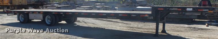 image for item K5583 1997 Tarasport drop deck trailer