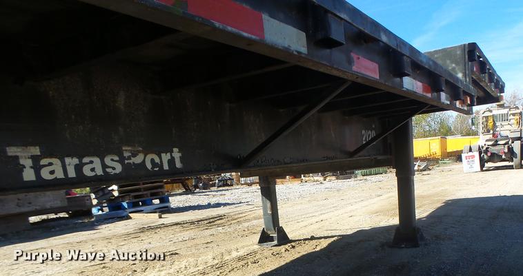image for item K5583 1997 Tarasport drop deck trailer