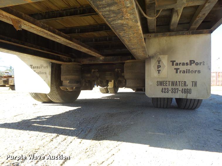 image for item K5583 1997 Tarasport drop deck trailer