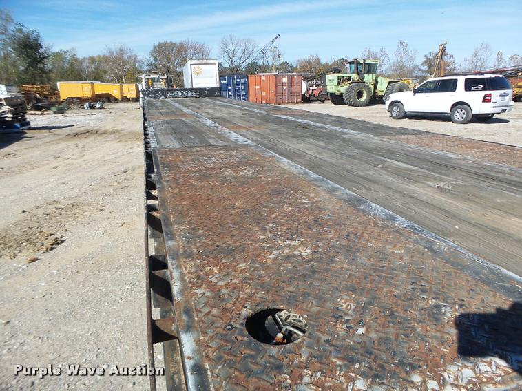 image for item K5583 1997 Tarasport drop deck trailer