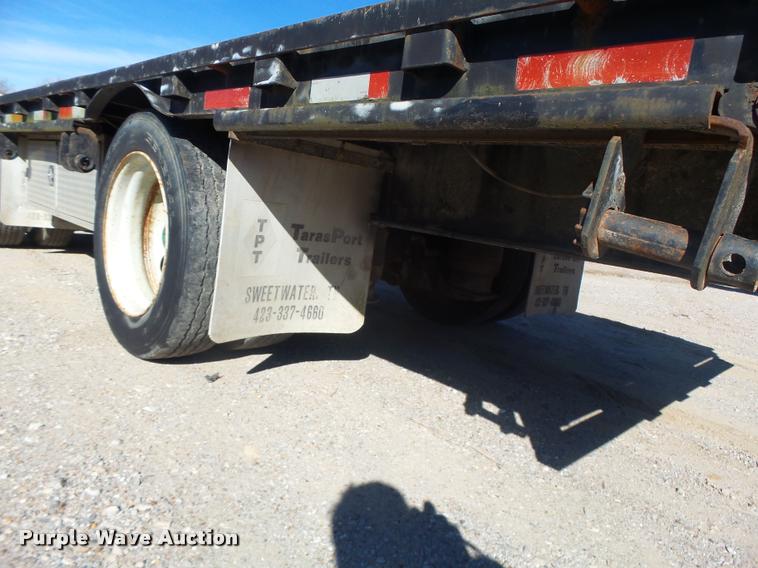 image for item K5583 1997 Tarasport drop deck trailer