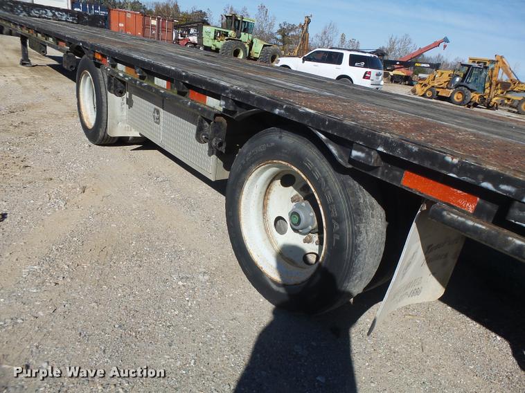 image for item K5583 1997 Tarasport drop deck trailer