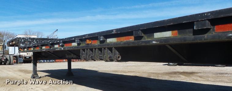 image for item K5583 1997 Tarasport drop deck trailer