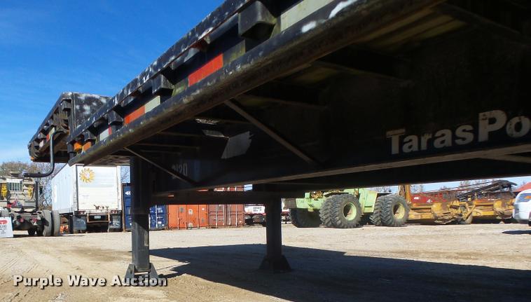 image for item K5583 1997 Tarasport drop deck trailer