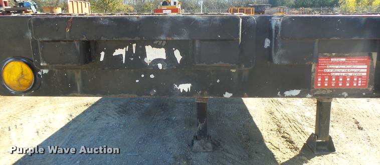 image for item K5583 1997 Tarasport drop deck trailer