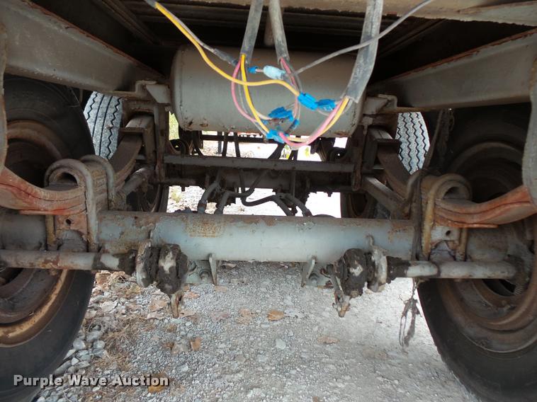 image for item L3561 1984 Brae GSVW-Z-454 dry van trailer