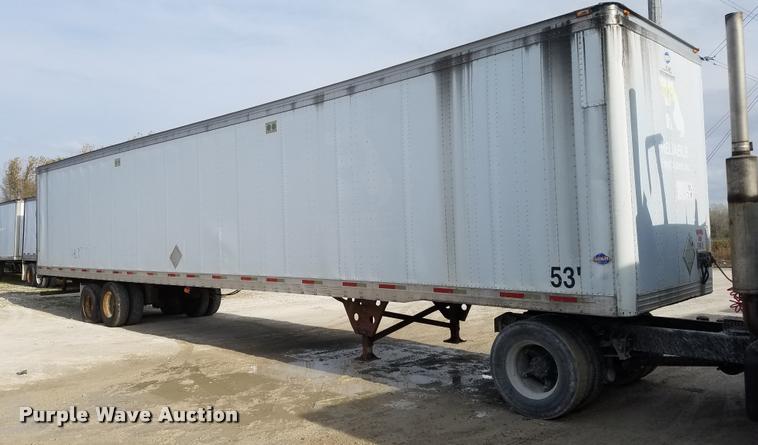 image for item L3563 1998 Utility Trailers U52DC dry van trailer