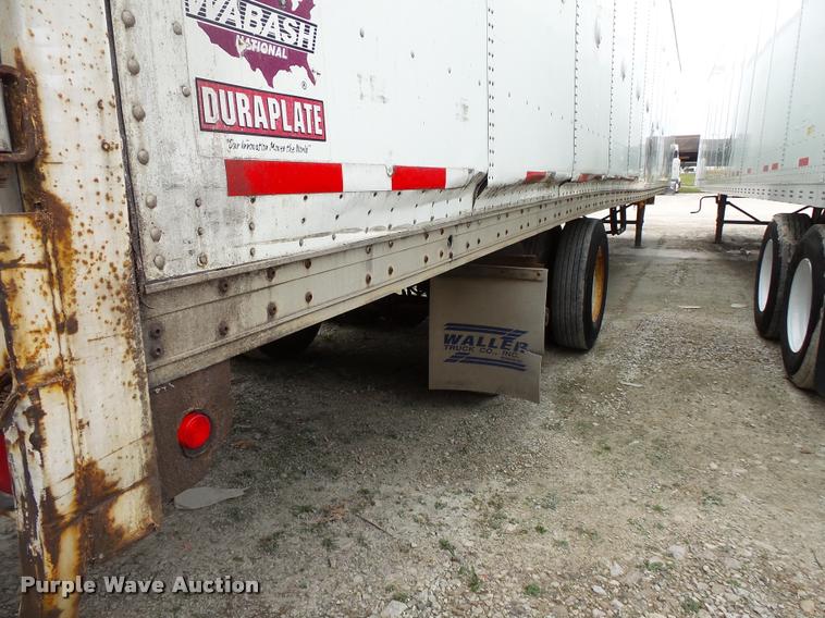 image for item L3566 2000 Wabash dry van trailer