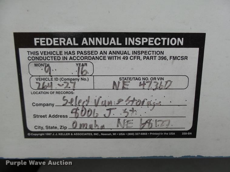 image for item L4175 1999 Freightliner FLD120 semi truck