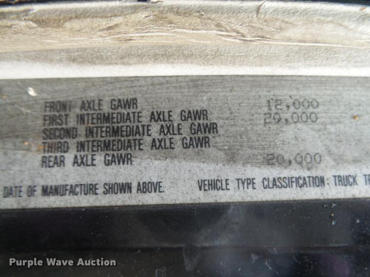 image for item L4185 1992 Freightliner FLD120 semi truck