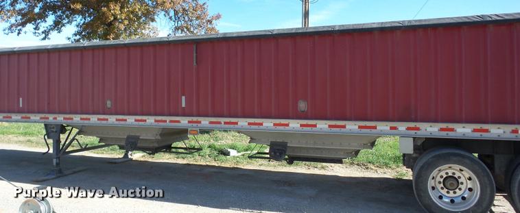 image for item AG9298 2009 Neville double hopper grain trailer