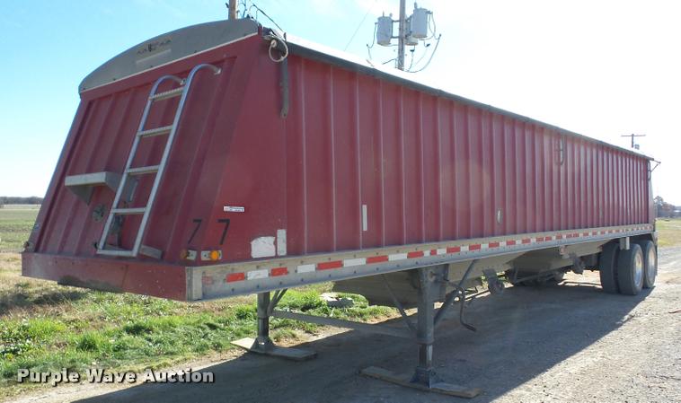 image for item AG9298 2009 Neville double hopper grain trailer