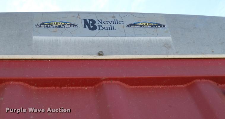 image for item AG9298 2009 Neville double hopper grain trailer