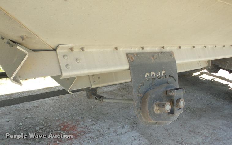 image for item AG9298 2009 Neville double hopper grain trailer